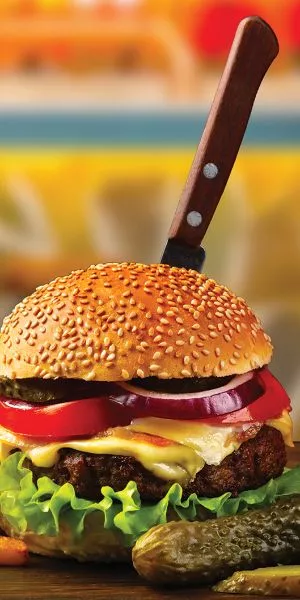Marrakesh burger