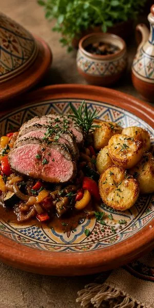 Sunday Roast at Ricks Cafe.