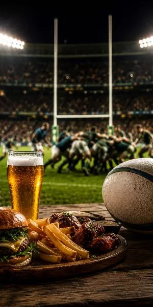 Live Rugby at Salt & Sage