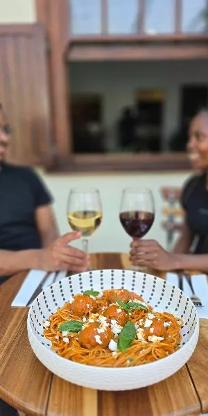 Date Night Spaghetti and Meatballs | R215 for 2